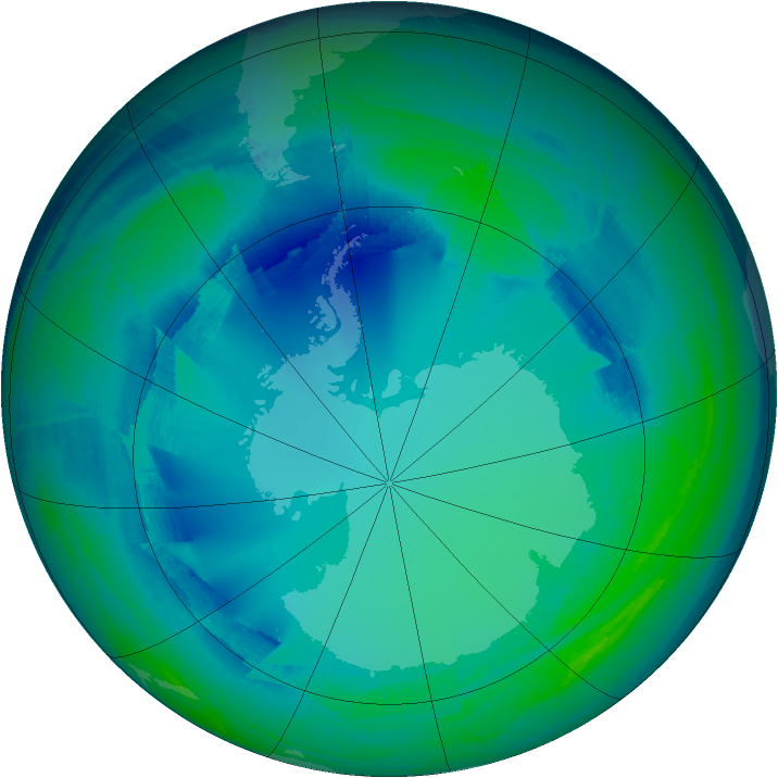 Ozone Map 2008-08-02